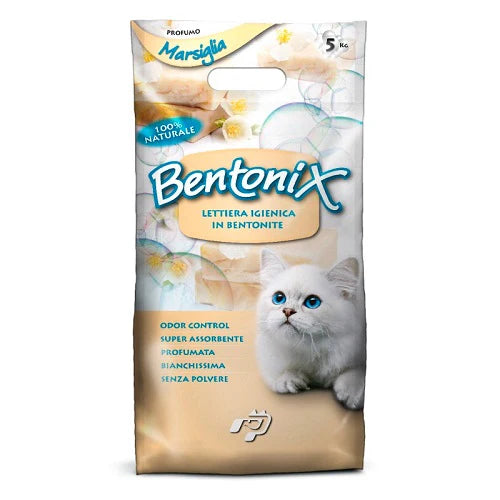 Lettiera agglomerante per gatti Bentonix 5kg