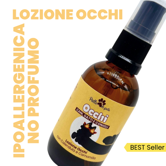 Lozione per la pulzia occhi DELICATA E SENZA PROFUMAZIONE