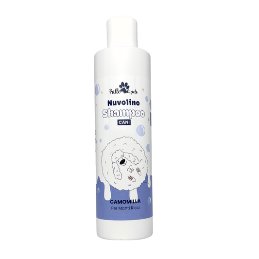 NUVOLINO, Shampoo volumizzante e ravvivante per cani ricci