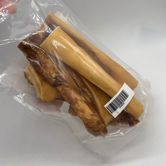 MASTICATIVO PER CANI PELLE DI NUCA 12CM MANZO
