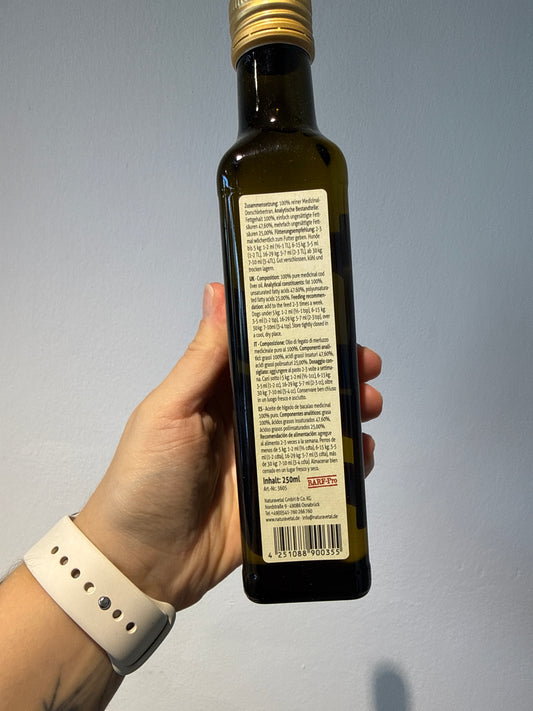 Olio di fegato di merluzzo 250ml naturavetal