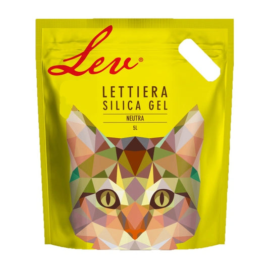 Lettiera per gatti in silicio - Silica Gel 5L
