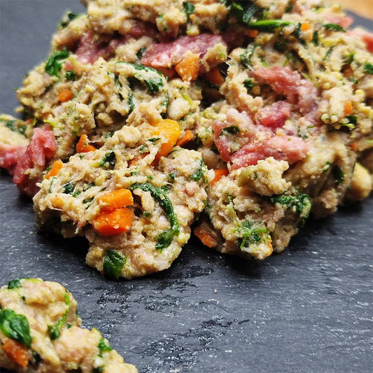 Dog burger - Mix di Agnello Manzo e Verdure
