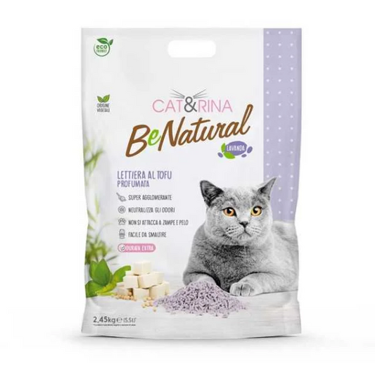 Lettiera per Gatti al tofu BeNatural 5,5L