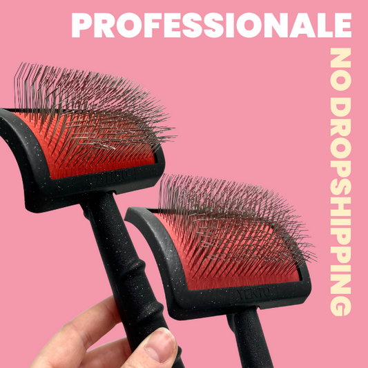 Cardatore per cani YENTO setole medio dure e medio lunghe