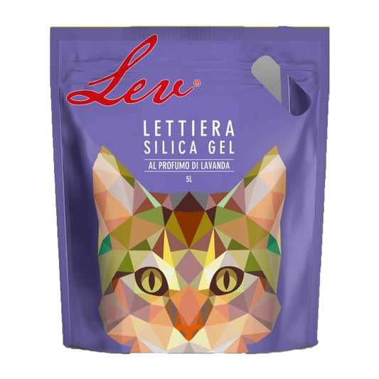Lettiera per gatti in silicio - Silica Gel 5L