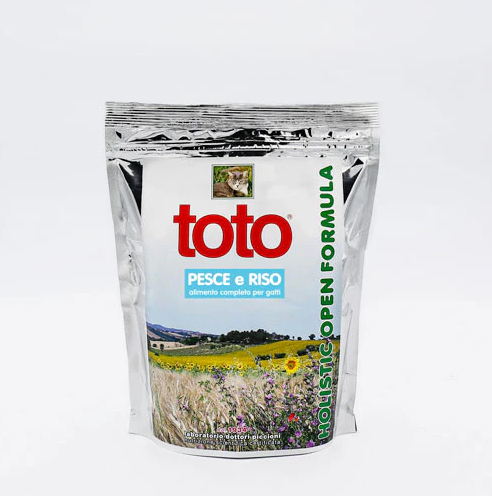 Crocchette  GATTO toto holistic Pesce e Riso